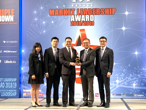 HKIM Market Leadership Award 2018/ 2019 