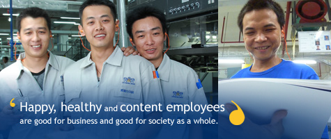 Happy, healthy and content employees are good for business and good for society as a whole.