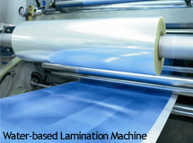 Water-based lamination machine