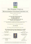 ISO14001 Certificate