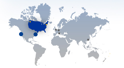 美国 Map