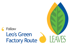 Follow Leo's Green Factory Route